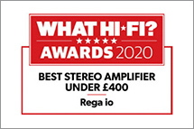 Nagroda Roku miesięcznika What Hi-Fi? dla wzmacniacza Rega Io
