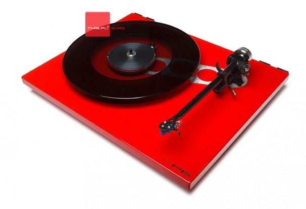 Gramofon Rega RP6 w kolorze czerwonym